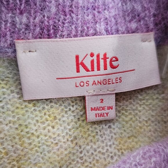 Kilte Lose Angeles Limited Editon Rainbow Space Dye Alpaca Sweater - Picture 5 of 6